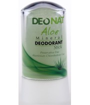 Минеральный дезодорант "Кристалл-ДеоНат" с соком алоэ стик,60 гр